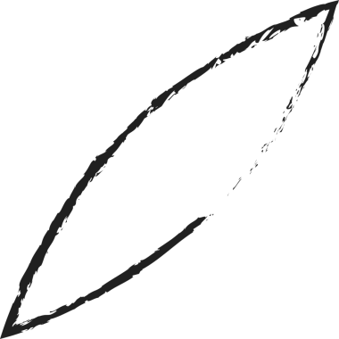 Geometrik fırça çizilmiş şekiller