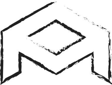 Geometrik fırça çizilmiş şekiller