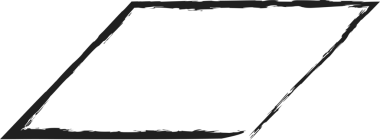 Geometrik fırça çizilmiş şekiller