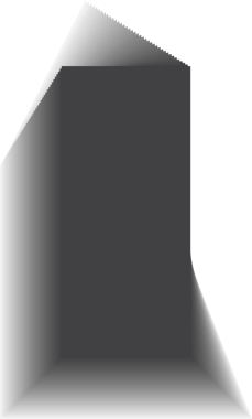 Dikdörtgen gölge. Nesne karartmasından düşen gri gölgeler