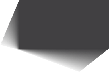 Dikdörtgen gölge. Nesne karartmasından düşen gri gölgeler