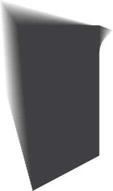 Dikdörtgen gölge. Nesne karartmasından düşen gri gölgeler