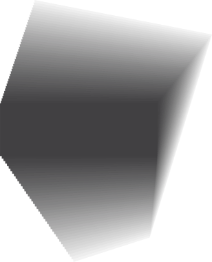 Dikdörtgen gölge. Nesne karartmasından düşen gri gölgeler