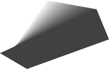 Dikdörtgen gölge. Nesne karartmasından düşen gri gölgeler