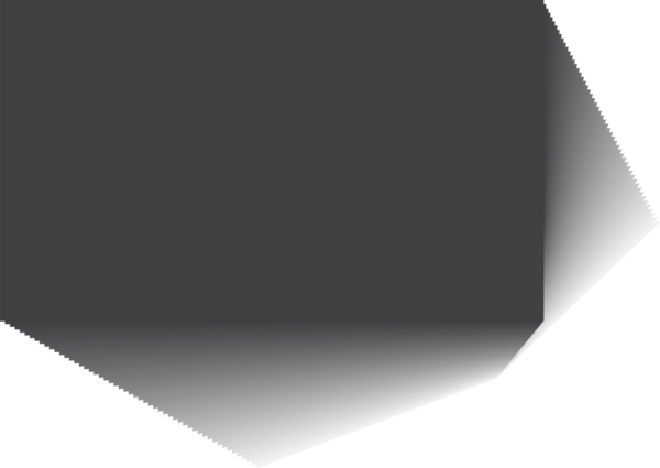 Dikdörtgen gölge. Nesne karartmasından düşen gri gölgeler