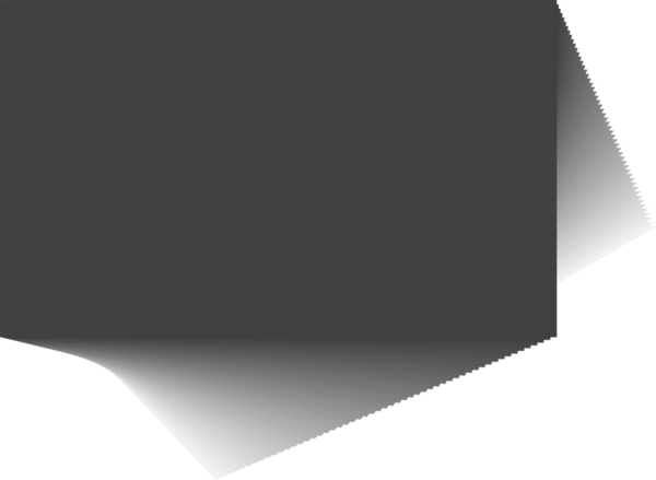 Dikdörtgen gölge. Nesne karartmasından düşen gri gölgeler