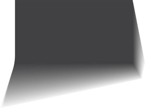 Dikdörtgen gölge. Nesne karartmasından düşen gri gölgeler