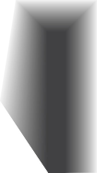 Dikdörtgen gölge. Nesne karartmasından düşen gri gölgeler