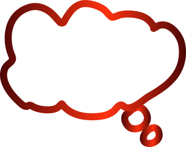 Konuşma baloncukları kırmızı çizgi, sohbet, diyalog