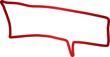 Konuşma baloncukları kırmızı çizgi, sohbet, diyalog