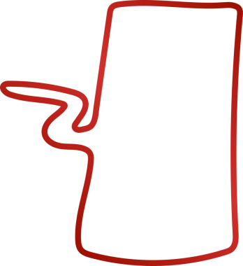 Konuşma baloncukları kırmızı çizgi, sohbet, diyalog