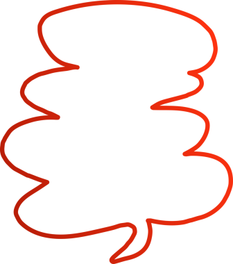 Konuşma baloncukları kırmızı çizgi, sohbet, diyalog