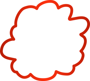 Konuşma baloncukları kırmızı çizgi, sohbet, diyalog