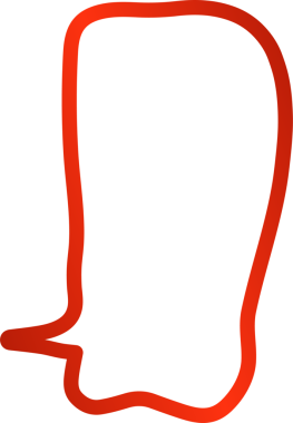 Konuşma baloncukları kırmızı çizgi, sohbet, diyalog