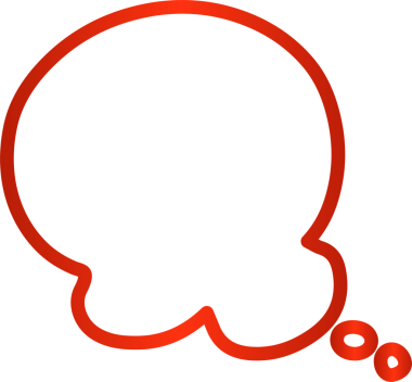 Konuşma baloncukları kırmızı çizgi, sohbet, diyalog