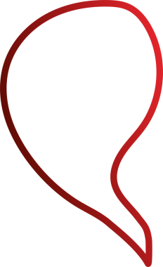 Konuşma baloncukları kırmızı çizgi, sohbet, diyalog