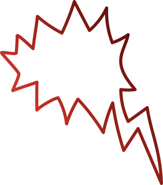 Konuşma baloncukları kırmızı çizgi, sohbet, diyalog