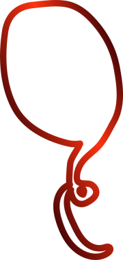 Konuşma baloncukları kırmızı çizgi, sohbet, diyalog