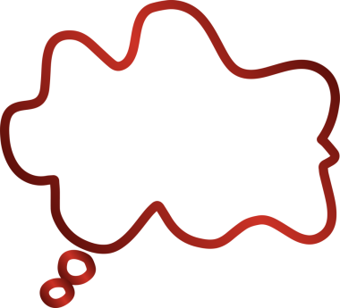 Konuşma baloncukları kırmızı çizgi, sohbet, diyalog