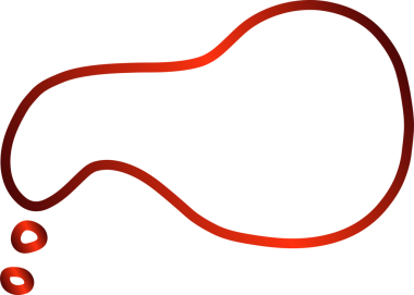 Konuşma baloncukları kırmızı çizgi, sohbet, diyalog