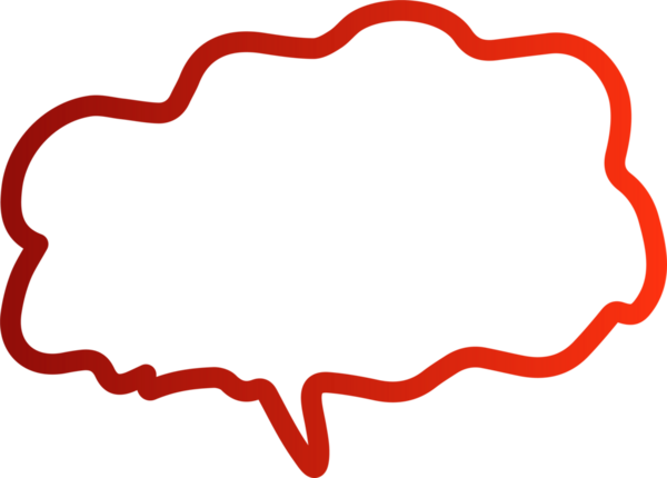 Konuşma baloncukları kırmızı çizgi, sohbet, diyalog