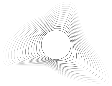 Rozetler, etiket, logo, pankart için yarım ton şeklinde daire çiz