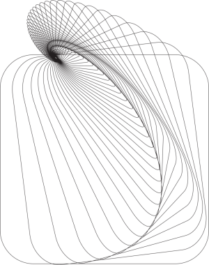 Harmanlama efektli Geometrik şekil çizgisi Futuristik teknoloji kavramı