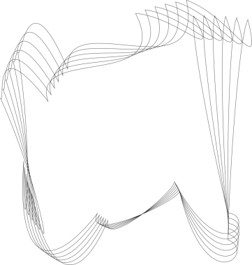 Harmanlama efektli Geometrik şekil çizgisi Futuristik teknoloji kavramı