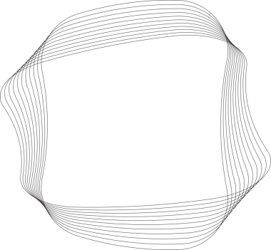 Harmanlama efektli Geometrik şekil çizgisi Futuristik teknoloji kavramı