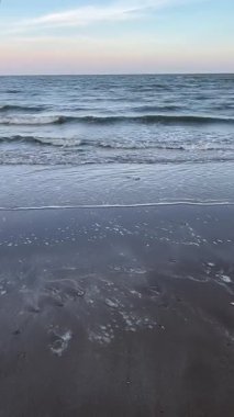 Tropikal sahil sahili güneşli bir gün