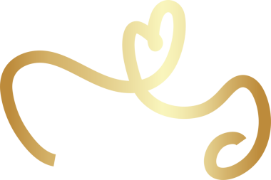 Aralıksız altın çizgiler kalp işareti, aşk, romantik