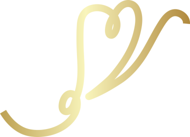 Aralıksız altın çizgiler kalp işareti, aşk, romantik