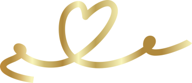 Aralıksız altın çizgiler kalp işareti, aşk, romantik