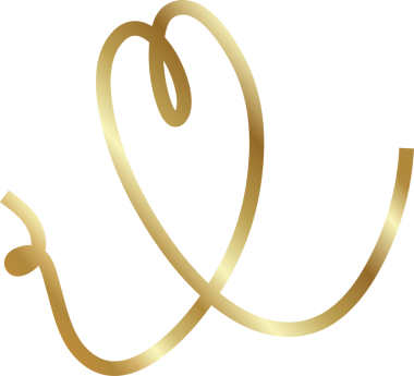 Aralıksız altın çizgiler kalp işareti, aşk, romantik