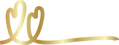 Aralıksız altın çizgiler kalp işareti, aşk, romantik