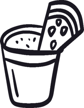 Tatlı yemek ikonu. Kafe ve fırın konsepti