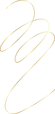 Spiral ve girdaplı altın çizgi ikonu. Tasarım dekorasyonu