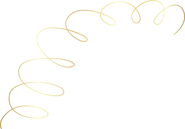 Spiral ve girdaplı altın çizgi ikonu. Tasarım dekorasyonu