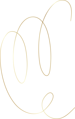 Spiral ve girdaplı altın çizgi ikonu. Tasarım dekorasyonu