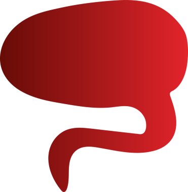 Konuşma baloncukları kırmızı, sohbet, diyalog, metin