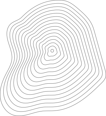 Karışım çizgisi ile beyaz sıvı şeklinde daire çiz. Teknoloji konsept tasarımı