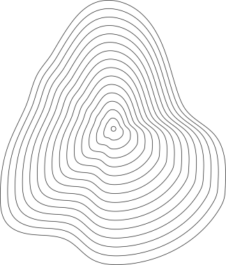 Karışım çizgisi ile beyaz sıvı şeklinde daire çiz. Teknoloji konsept tasarımı