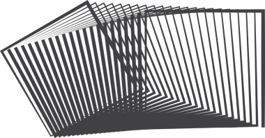 Kare, modern, modaya uygun, funky retro girdap ve dalga şekli