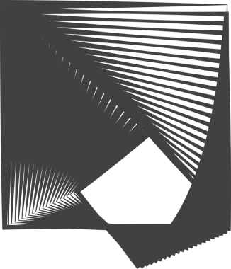 Kare, modern, modaya uygun, funky retro girdap ve dalga şekli