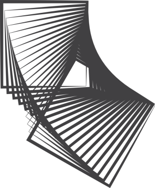 Kare, modern, modaya uygun, funky retro girdap ve dalga şekli