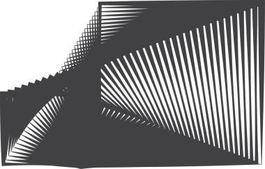 Kare, modern, modaya uygun, funky retro girdap ve dalga şekli