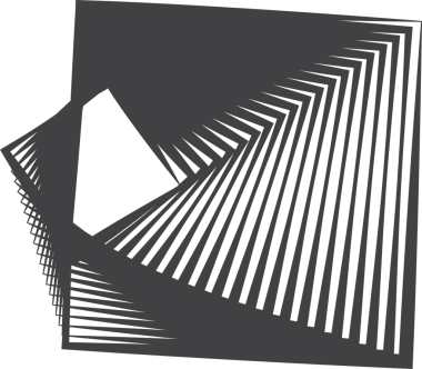 Kare, modern, modaya uygun, funky retro girdap ve dalga şekli