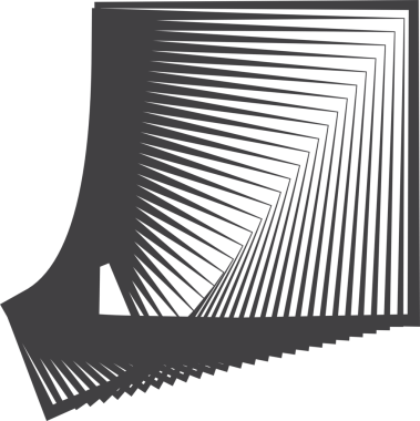 Kare, modern, modaya uygun, funky retro girdap ve dalga şekli