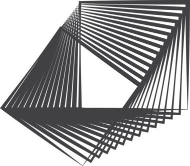 Kare, modern, modaya uygun, funky retro girdap ve dalga şekli