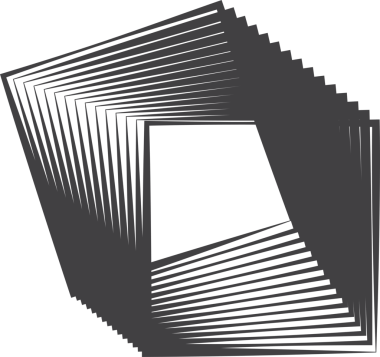 Kare, modern, modaya uygun, funky retro girdap ve dalga şekli